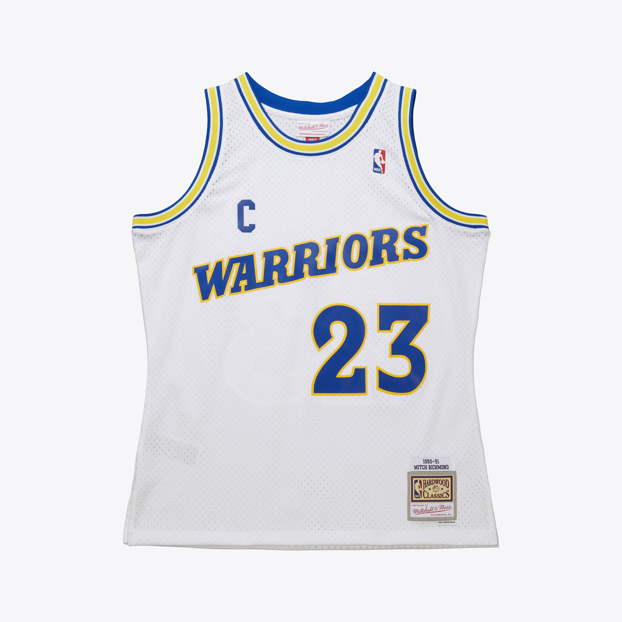 Golden State Warriors Mitchell & Ness Swingman-Trikot 1990 Mitch Richmond Image