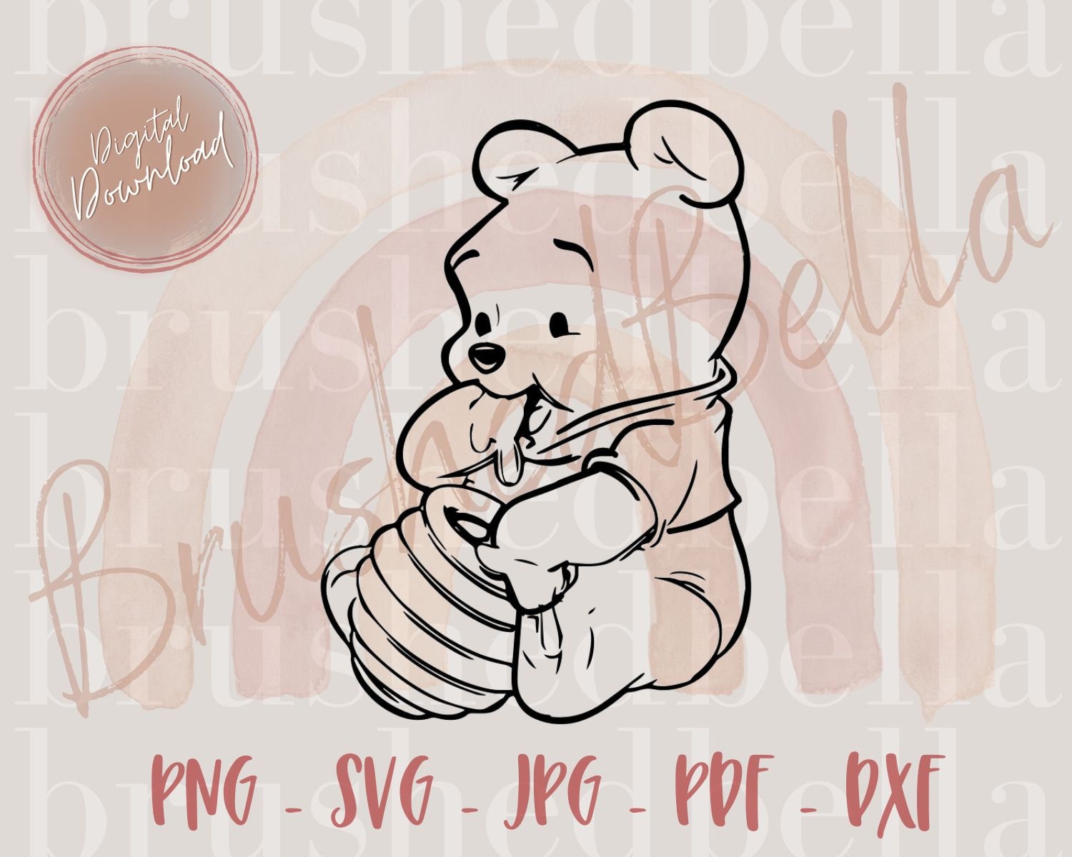 Winnie the pooh baby, orso pooh, winnie the pooh SVG, baby shower winnie the pooh, classico winnie the pooh, winnie the pooh PNG
