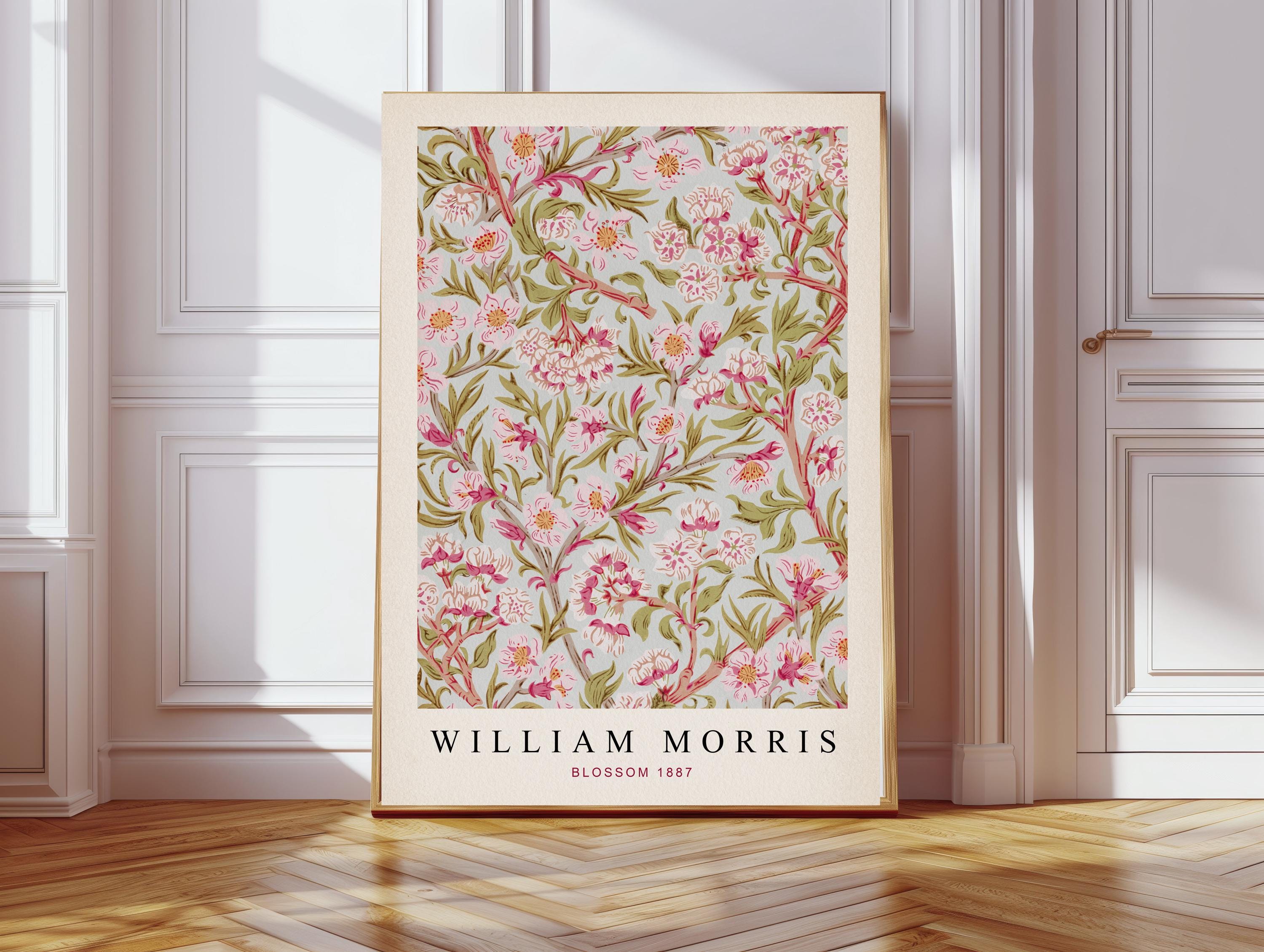 Stampa artistica di William Morris, stampa floreale di William Morris, stampa di Morris, stampa artistica floreale, stampa botanica, decorazione da pa