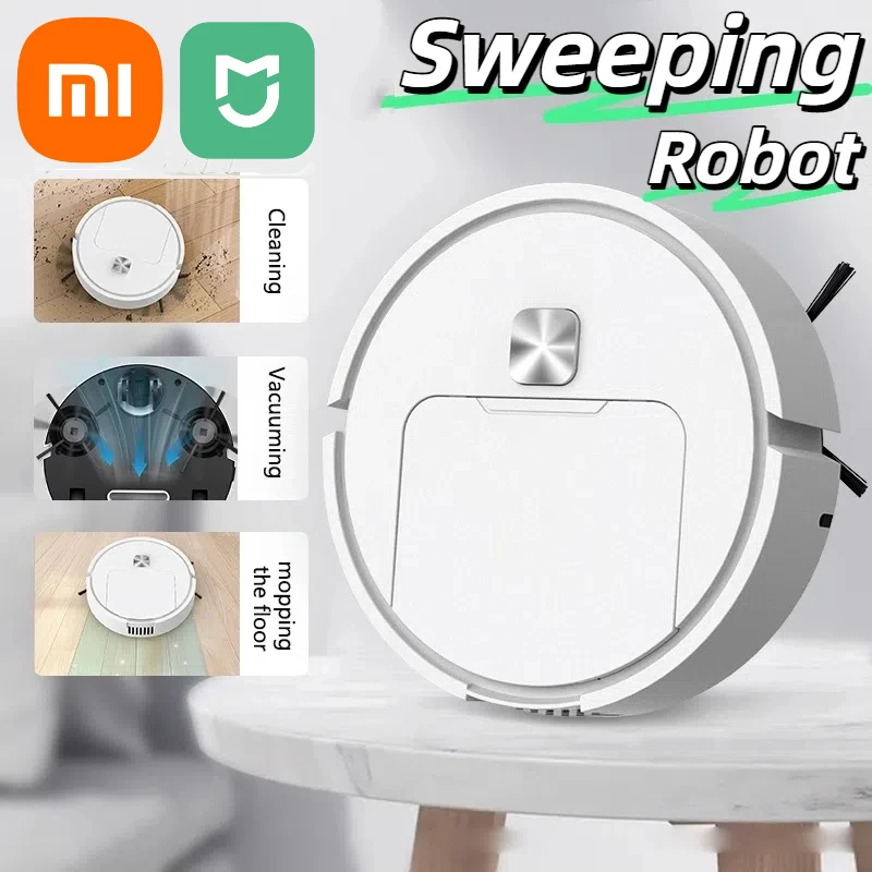 XIAOMI Mini Silent Smart Kehrroboter Drei-in-Eins-Multifunktions-Reinigungsmaschine Staubsauger Sweep Mop Brush 2025 Image