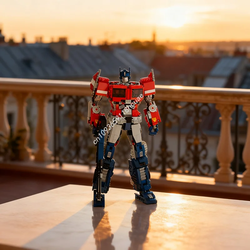 1507 Stück MOC Optimus Prime Bundle IDW DonFig ver Modell Bausteine Spielzeug Bau DIY Weihnachtsgeschenke Idee Kinder Geburtstag Image