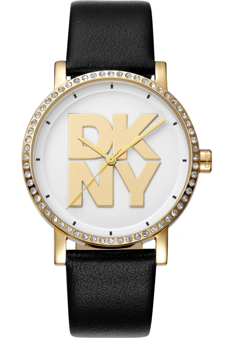 DKNY Womens DK1L035L0025 Ladies Soho Watch - Gold - One Size | DKNY Sale | Discount Designer Brands