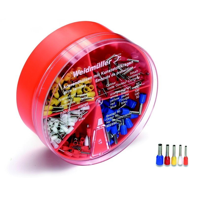 Weidmüller Aderendhülsenbox H-BOX 0,5-2,5QMM DIN 9025430000 Image