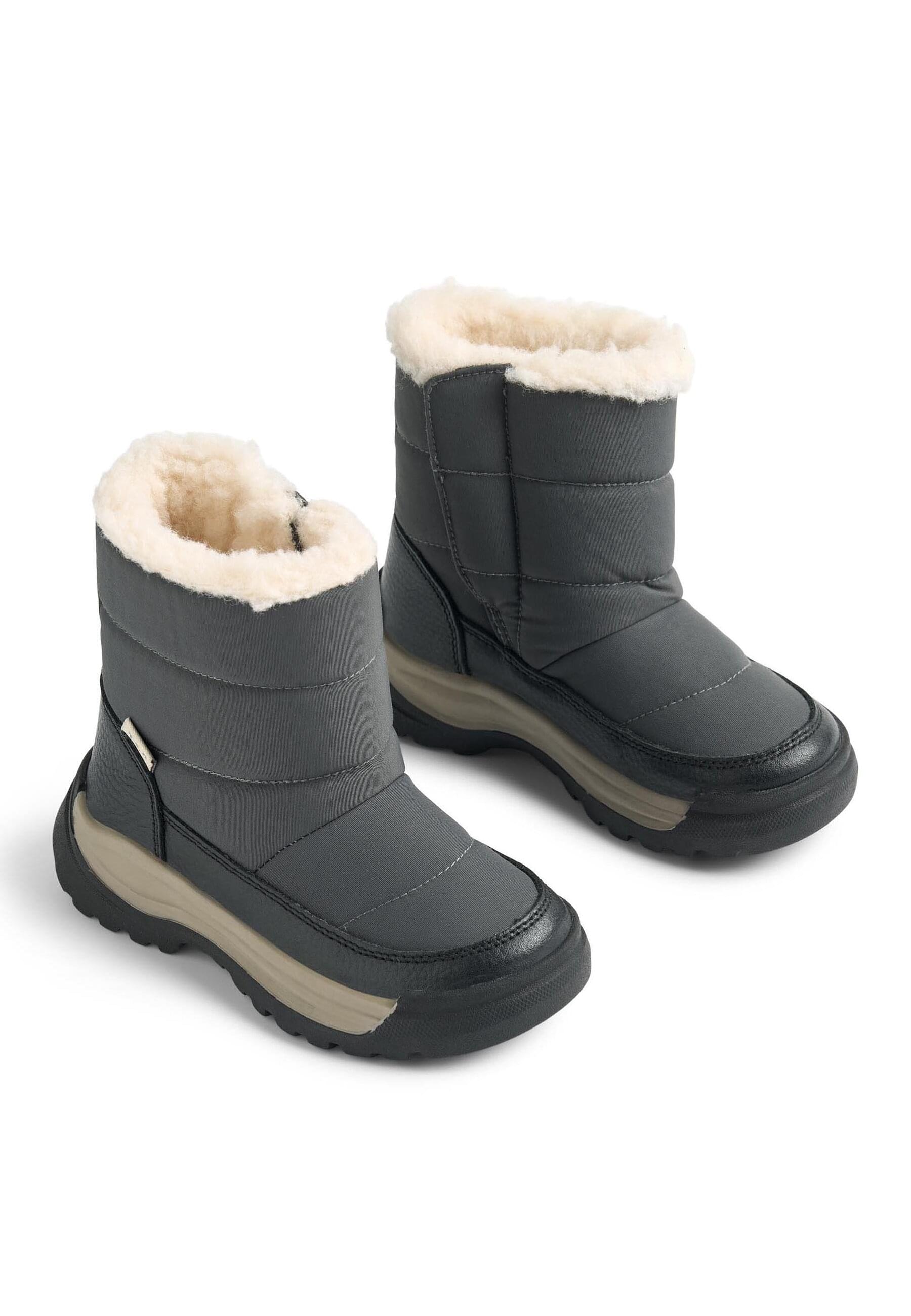 Stiefel WHEAT "WHEAT Winterboot Liza Tex", Damen, Gr. 30, schwarz, unifarben, Schuhe Stiefel