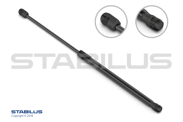 STABILUS Gasfeder, Koffer-/Laderaum 680N für SKODA 57H827550 277782 Image