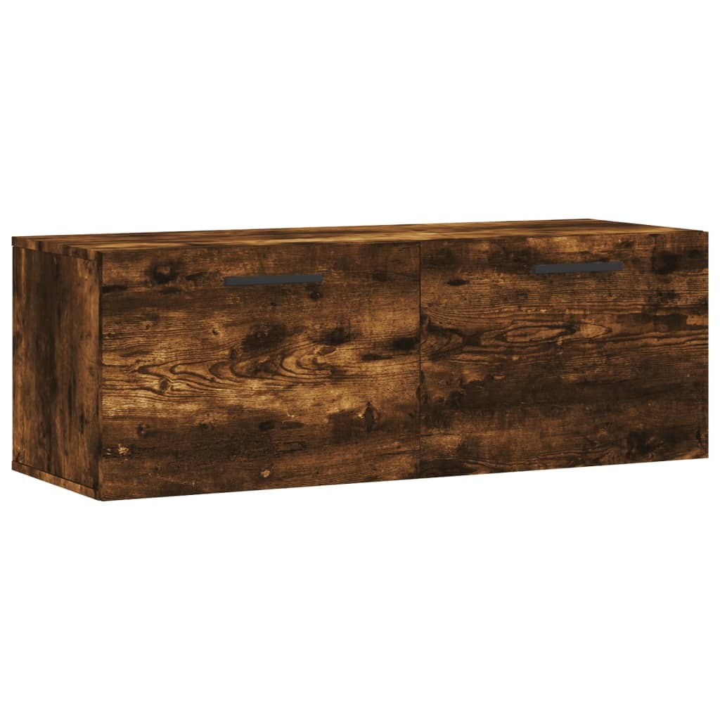 vidaXL Wandschrank Räuchereiche 100 x 36,5 x 35 cm Holzwerkstoff Image