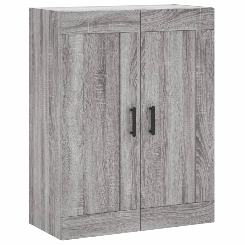 vidaXL Wandschrank Grau Sonoma 69,5 x 34 x 90 cm Holzwerkstoff Image