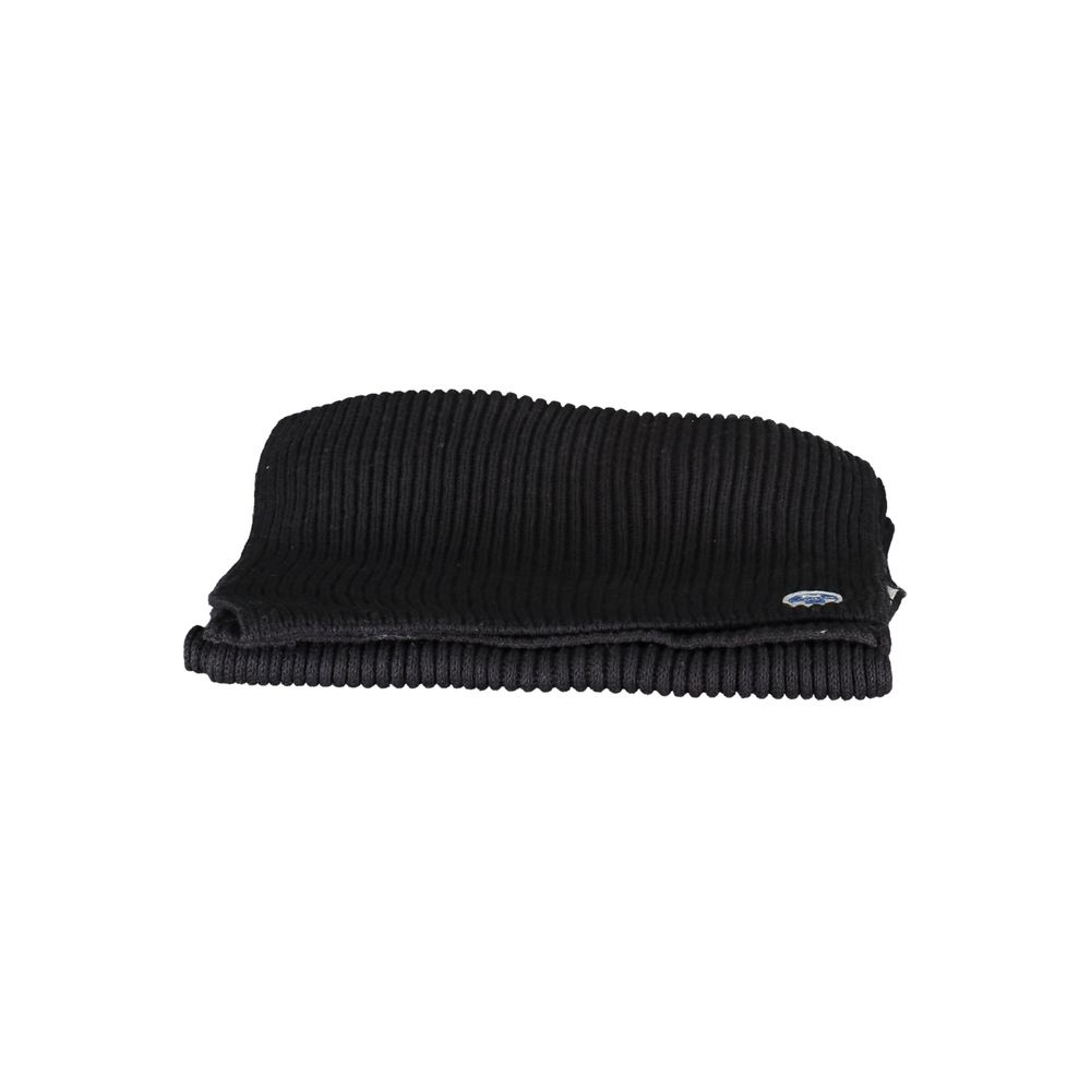 Rippstrickschal Schwarz Image