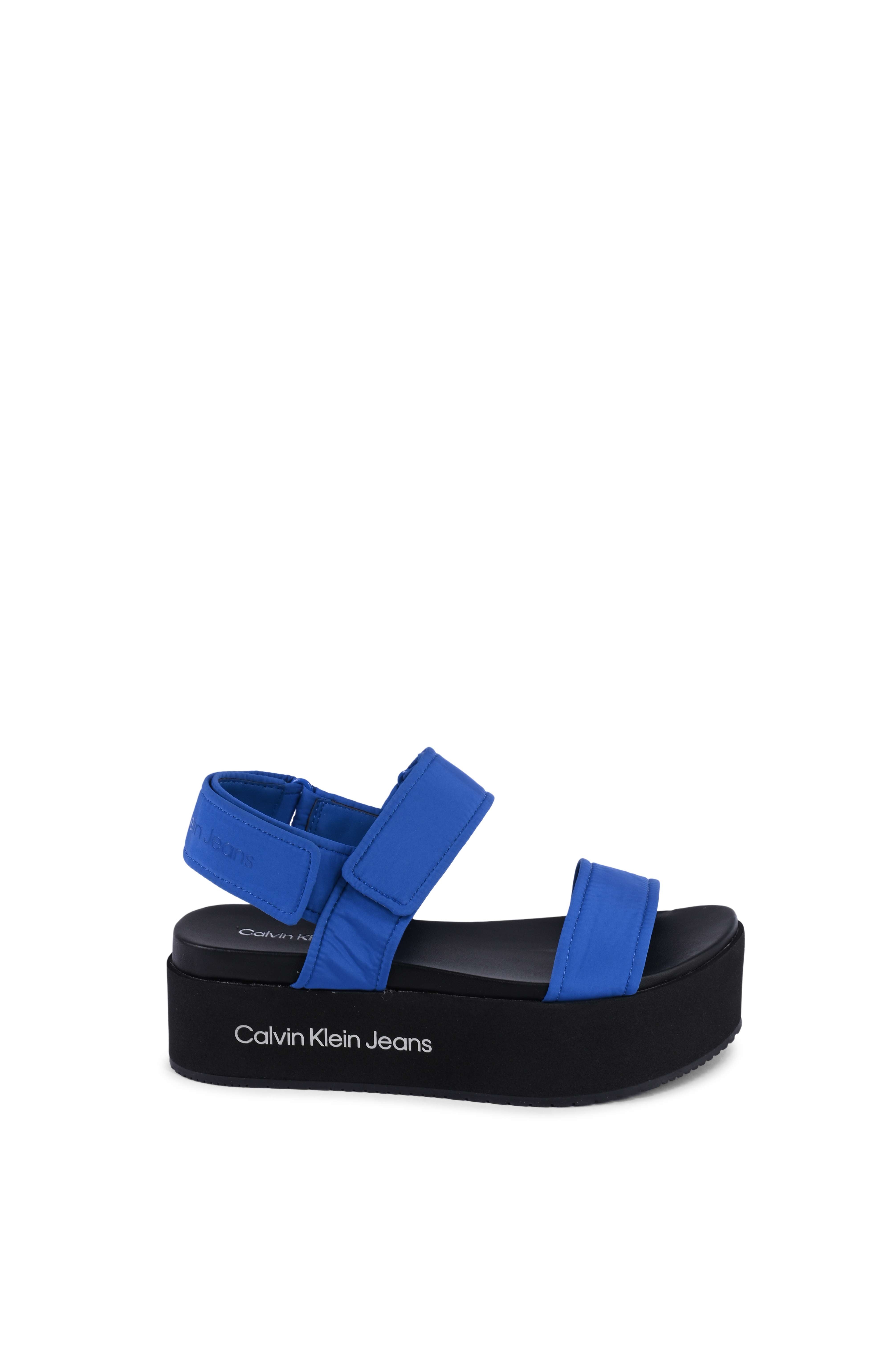 Plattformsandalen mit zwei Riemen casual Image