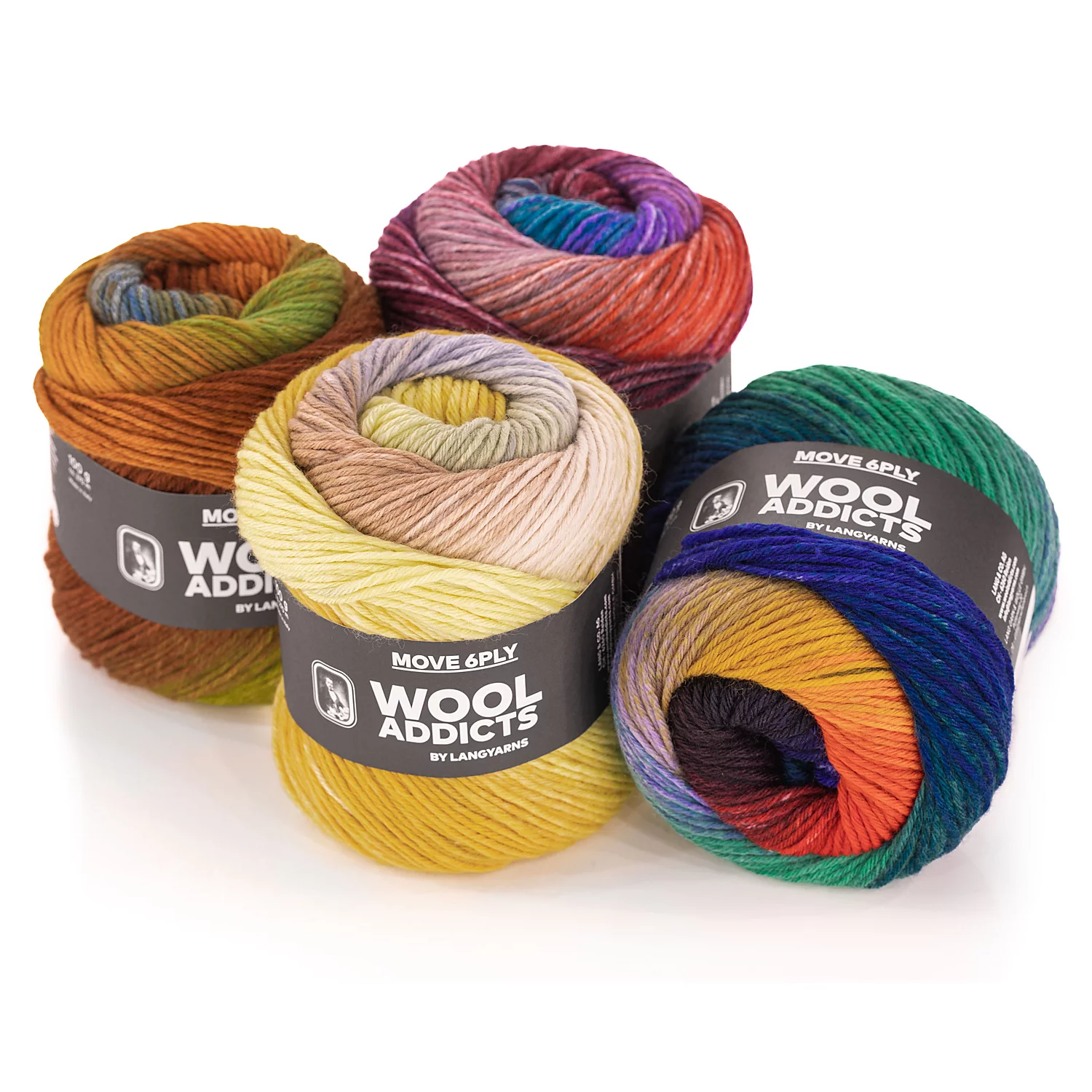 Lang Yarns Sockenwolle WOOLADDICTS Move 6-fach Image