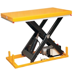 Oswald Transportgeräte Hubtisch OSWALD ETH2 2,0 t, Hubhöhe 990 mm, 1.300 x 800 mm Plattform, 380V Image