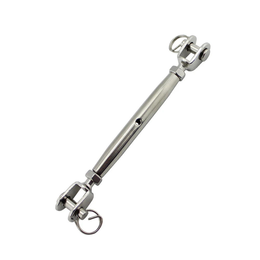 2 Stück europäische geschlossene Spannschrauben aus Edelstahl 316 M5 M6 M8 Hochleistungs-Spannschrauben aus Edelstahl Image