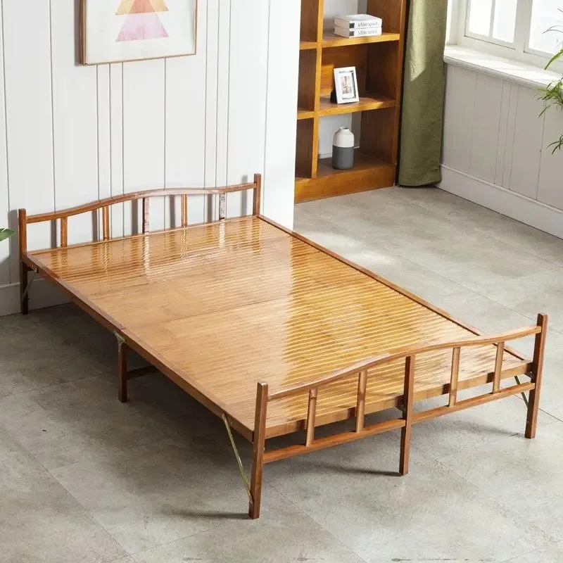 Tragbares faltbares Bett, umwandelbar, verstellbar, Einzelbett, Doppelbett, Königin, König, Gästelager, Matratze, Schlafsofa, Wandmontage, Haushalt