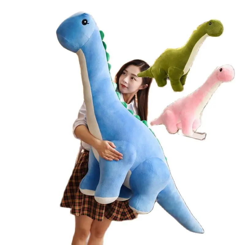 32cm-100cm Neue Bunte Plüsch Dinosaurier Spielzeug Gefüllte Puppen Kinder Jungen Mädchen Geschenk Geburtstag Weihnachten Brinqedos Image