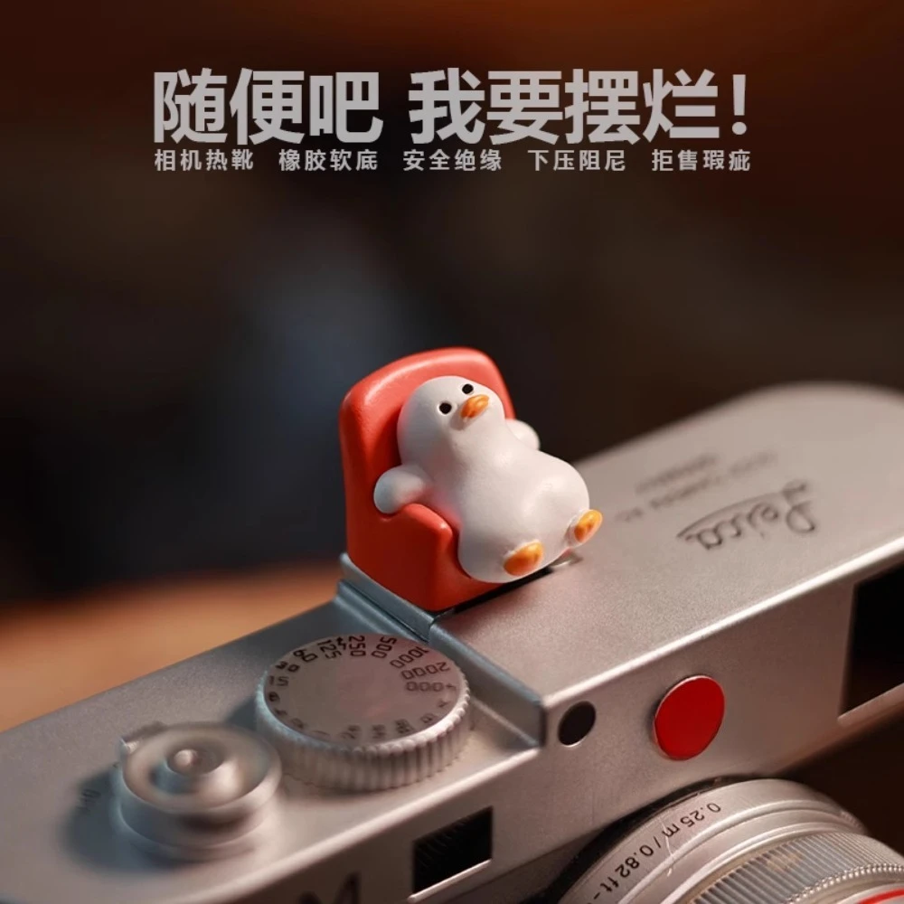 Neue Kamera Blitzschuh Abdeckung Foto Loll Ente DSLR spiegellose Kamera Zubehör für Sony/Canon/Nikon Kamera Blitzschuh Kappe Taste