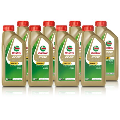 Castrol 8x 1 L EDGE 5W-30 M [Hersteller-Nr. 15F6DA] Image