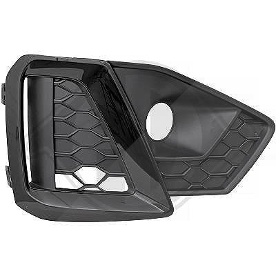 Diederichs Lüftungsgitter, Stoßfänger [Hersteller-Nr. 1020748] für Audi