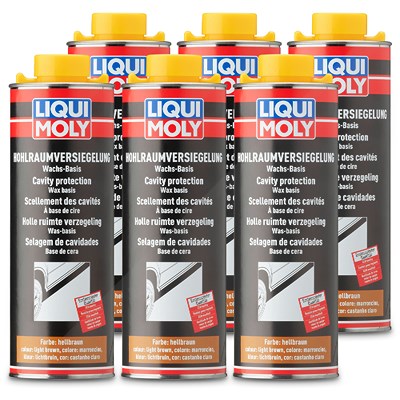 Liqui Moly 6x 1 L Hohlraumversiegelung hellbraun [Hersteller-Nr. 6108] Image