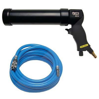 Bgs Druckluft-Kartuschenpresse + Druckluftschlauch 10m [Hersteller-Nr. 10871469] Image
