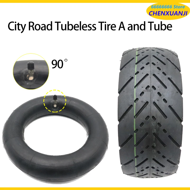 90/65-6,5 City Road Reifen 11 Zoll hochwertiger schlauchloser Reifen für Dualtron Ultra Speedual Plus Zero 11x Elektroroller Image