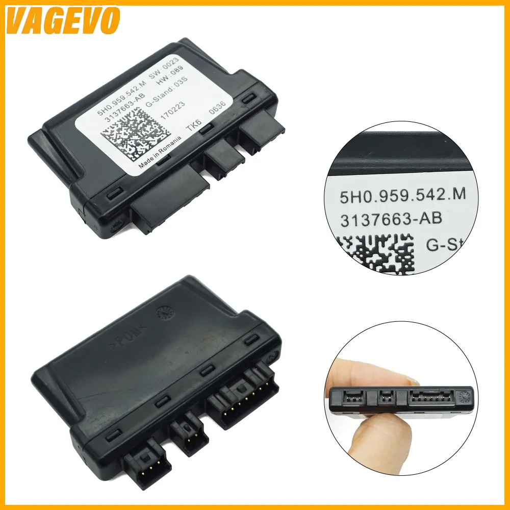 Für VW Golf MK8 Tiguan MK3 Arteon Polo T-ROC TRO Lenkrad Touch Recognition Handandoff Modul 5H 0 959 542 M 5H0959542M Image