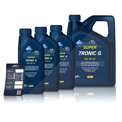 Aral 7 L SuperTronic G 0W-40 + Ölwechsel-Anhänger [Hersteller-Nr. 10803975] Image