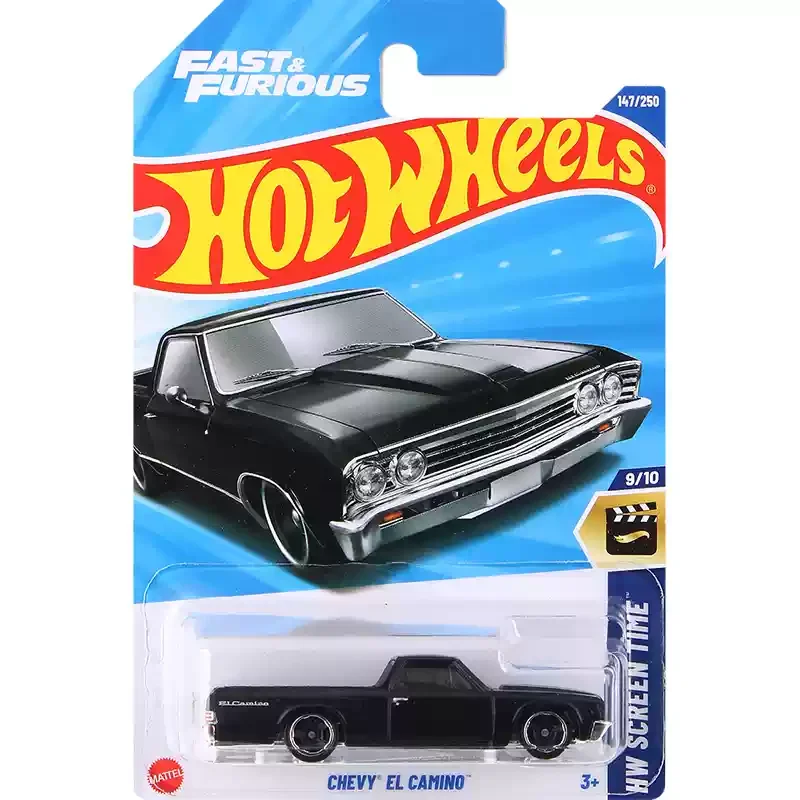 2025G Original Hot Wheels Auto Chevy EL Camino Fast & Furious 1/64 Diecast Fahrzeuge Legierung Modell Spielzeug für Junge Juguete Geburtstag geschenk Image