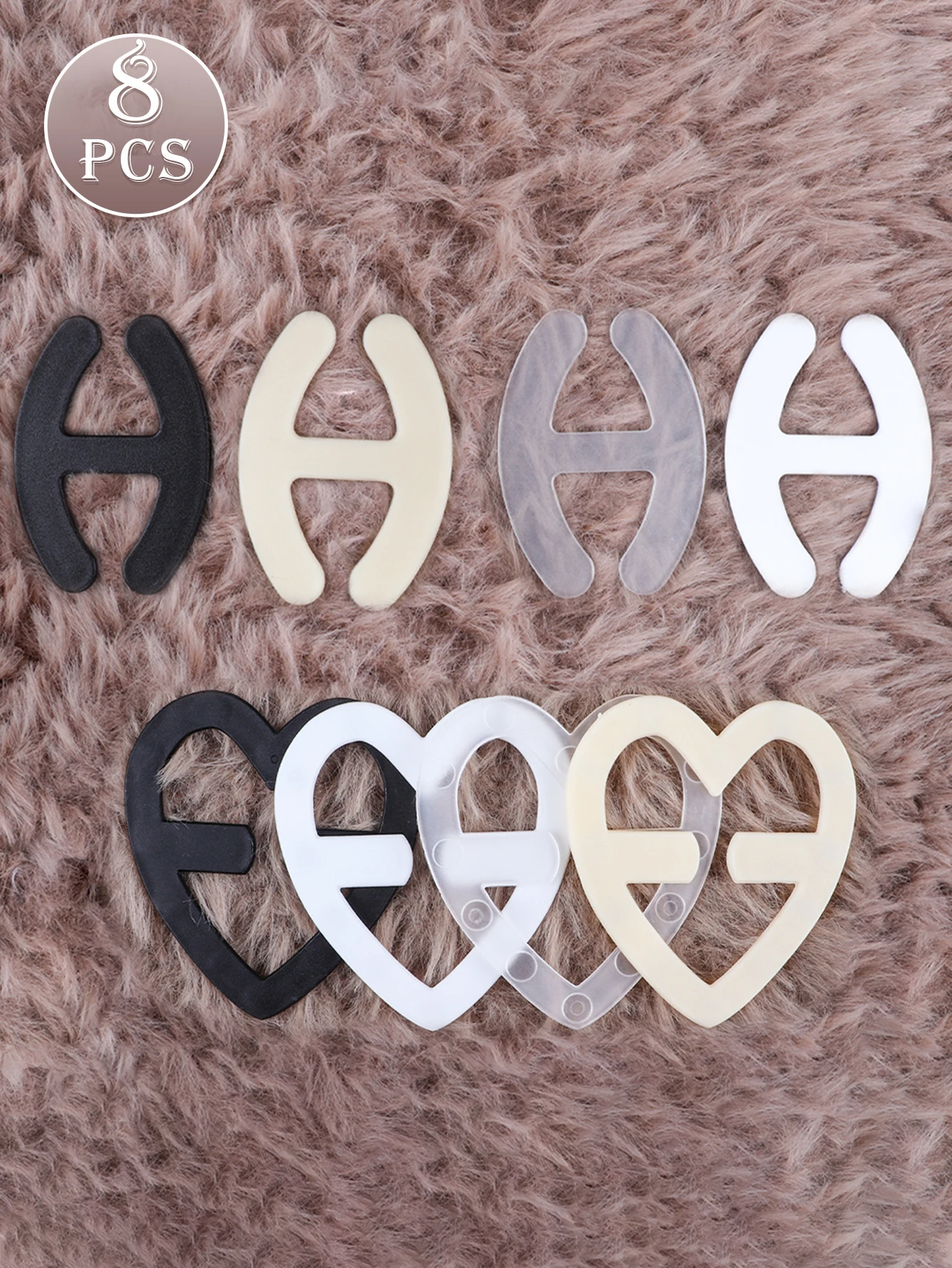 Sangles de soutien-gorge en forme de H et de coeur, sous-vêtements à boucle non ald, sangle croisée, soutien-gorge anti-ald de poitrine invisible, accessoires de soutien-gorge de levage