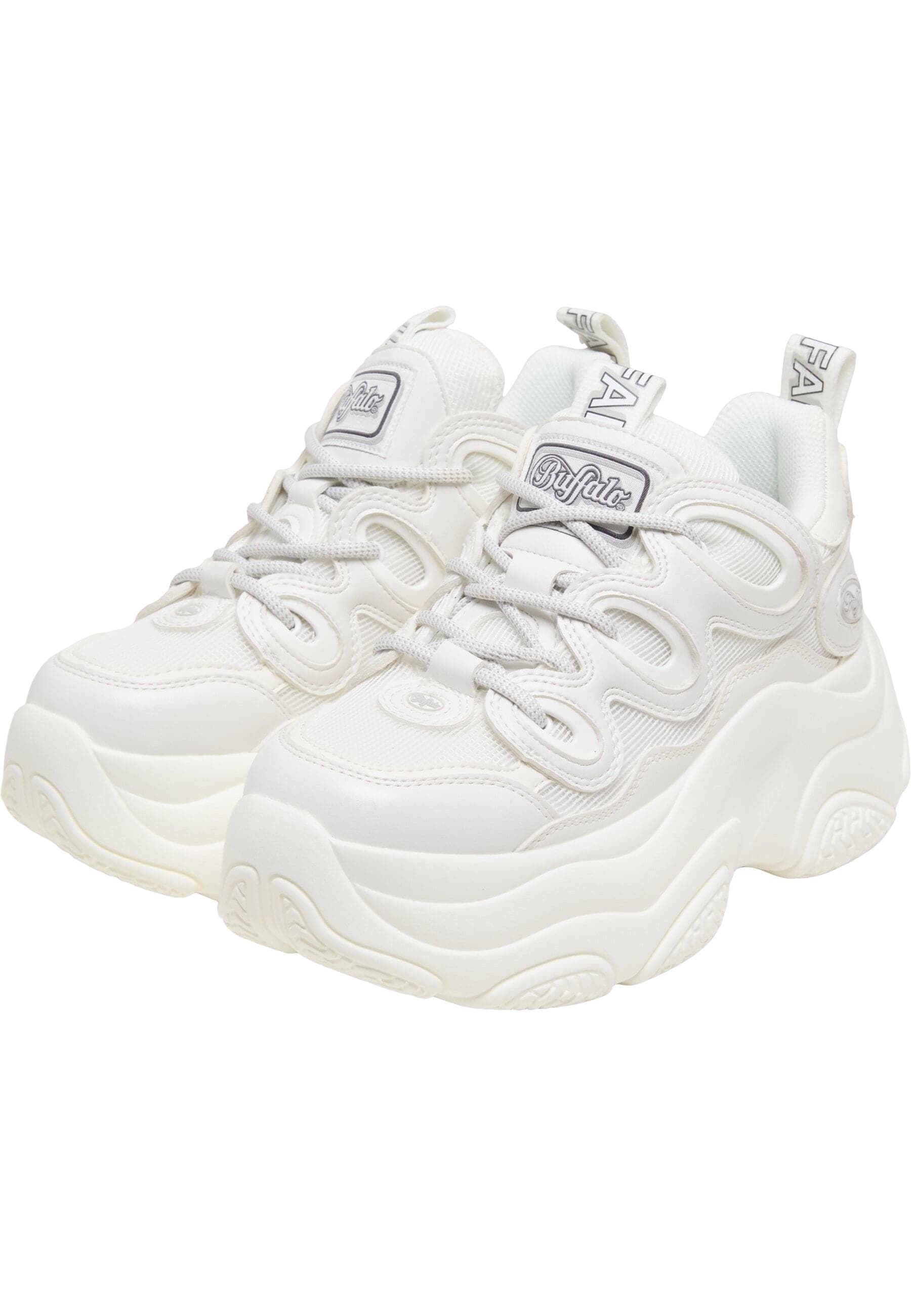 Trainingsschuh BUFFALO "Buffalo prowler one", Damen, Gr. 39, weiß, unifarben, Schuhe