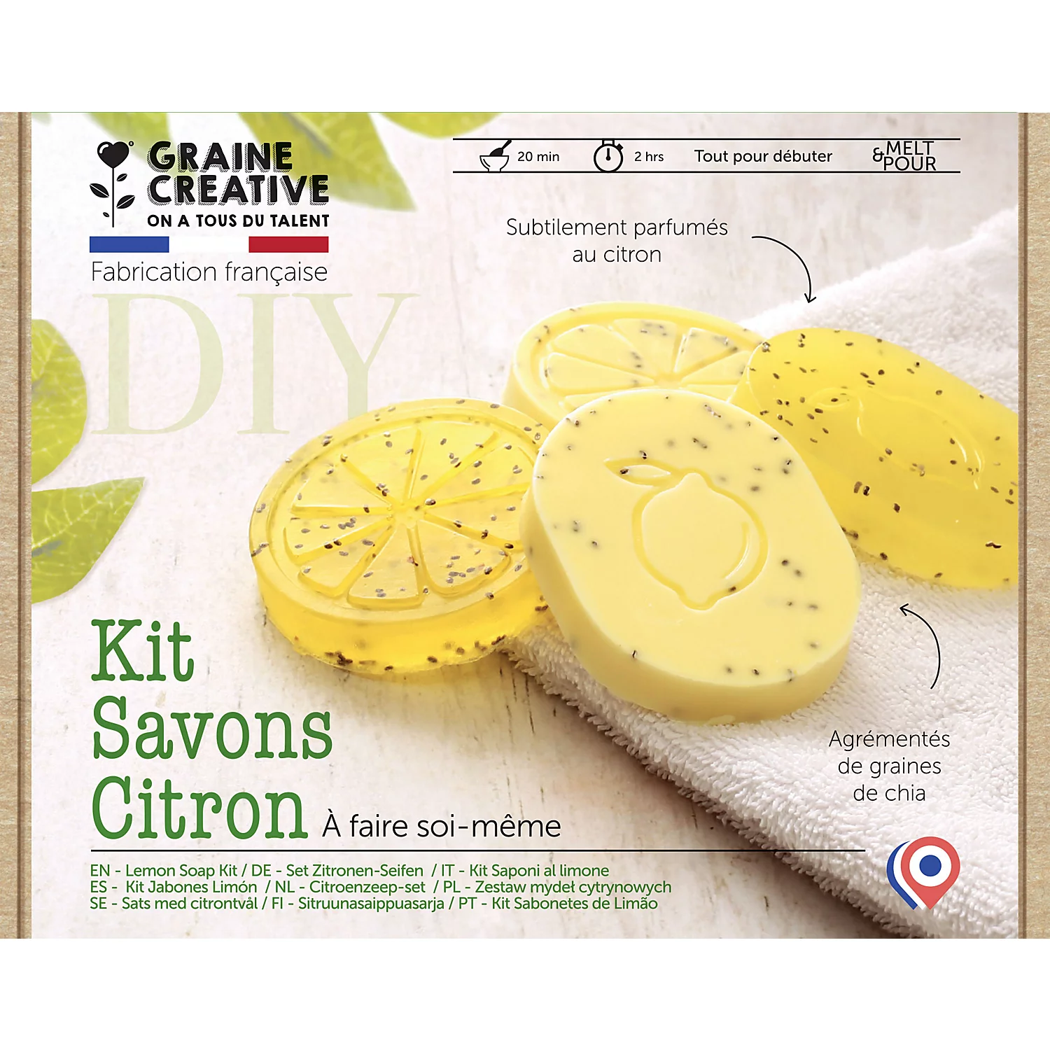 Kit savons citron