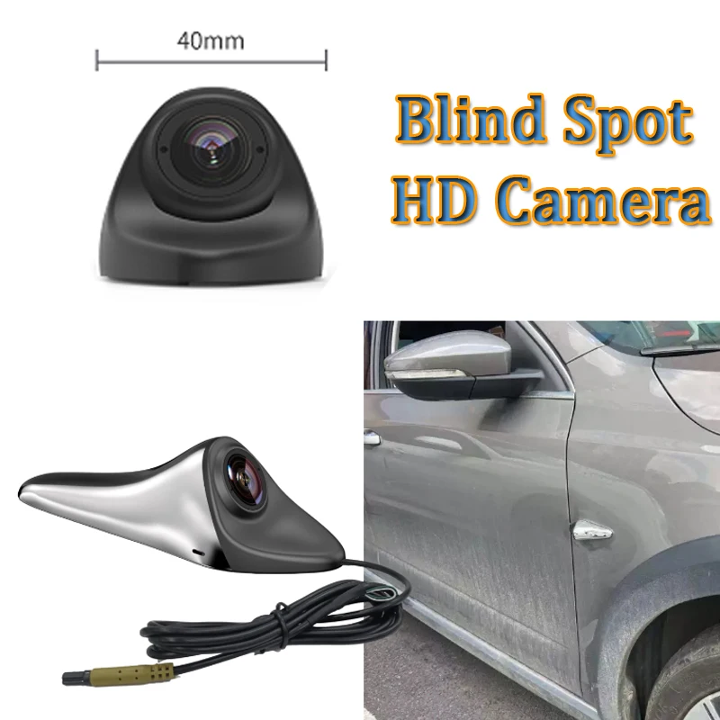 AHD 1080P Auto Seitenansicht Kamera Blind Spot HD Hilfs Backup Kamera Für Linke Seite Rechte Seite Aufnahme Funktion unterstützung 128G Image