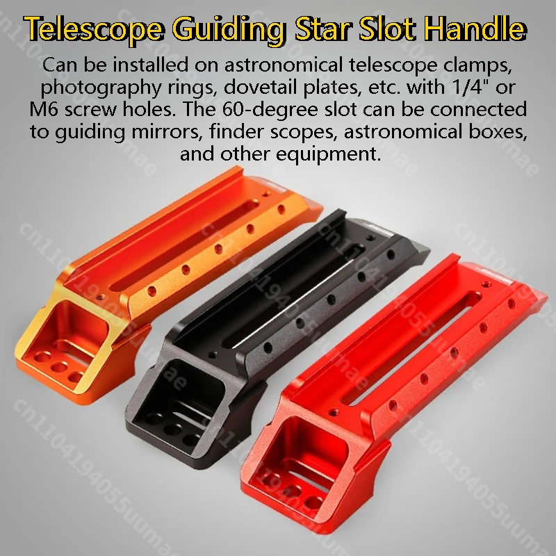 Tragegriff für astronomische Teleskope, 60-Grad-Sternführung, Schlitztyp für Cinda Black APO, Tragegriff, Sternführer-Zubehör Image