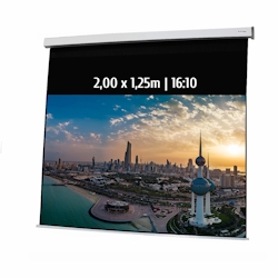 KIMEX - Motorleinwand 2,00 x 1,25m - Format 16:10 Image