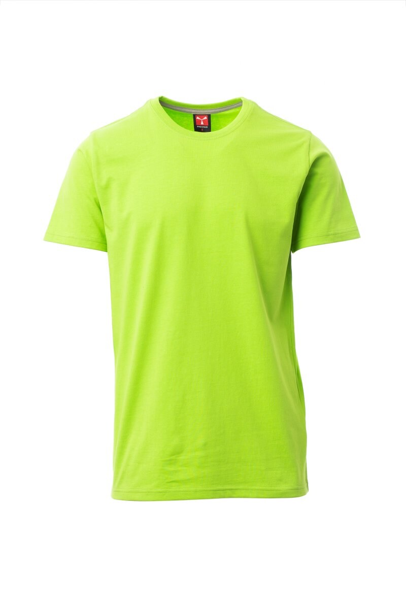 PAYPER T-Shirt SUNRISE – Kurzarm-Shirt aus Baumwolle mit Rundhalsausschnitt und angenehmer Passform sauergrün XS Image