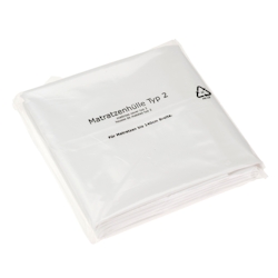 50 x Matratzenhülle Typ 2 (1700 x 2350 mm) robust reißfest 30 my Aufbewahrungshülle Umzugsmaterial Schutzhülle BB-Verpackungen Image