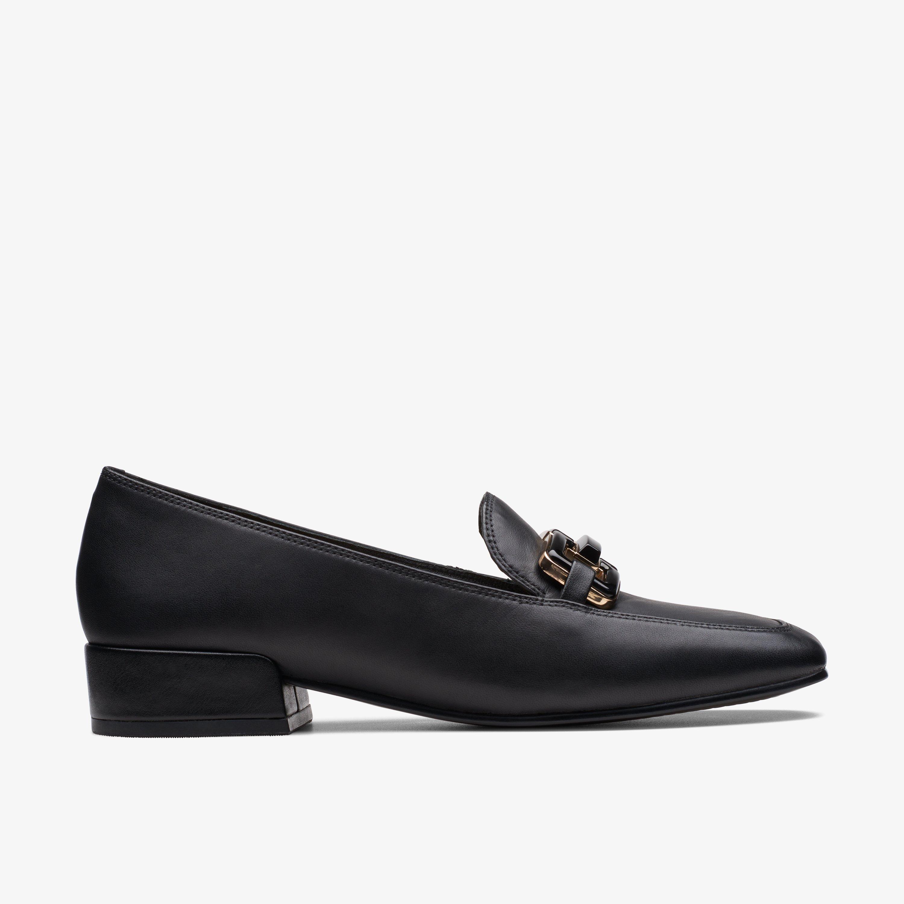 Seren 30 Einfache schwarze Lederschuhe