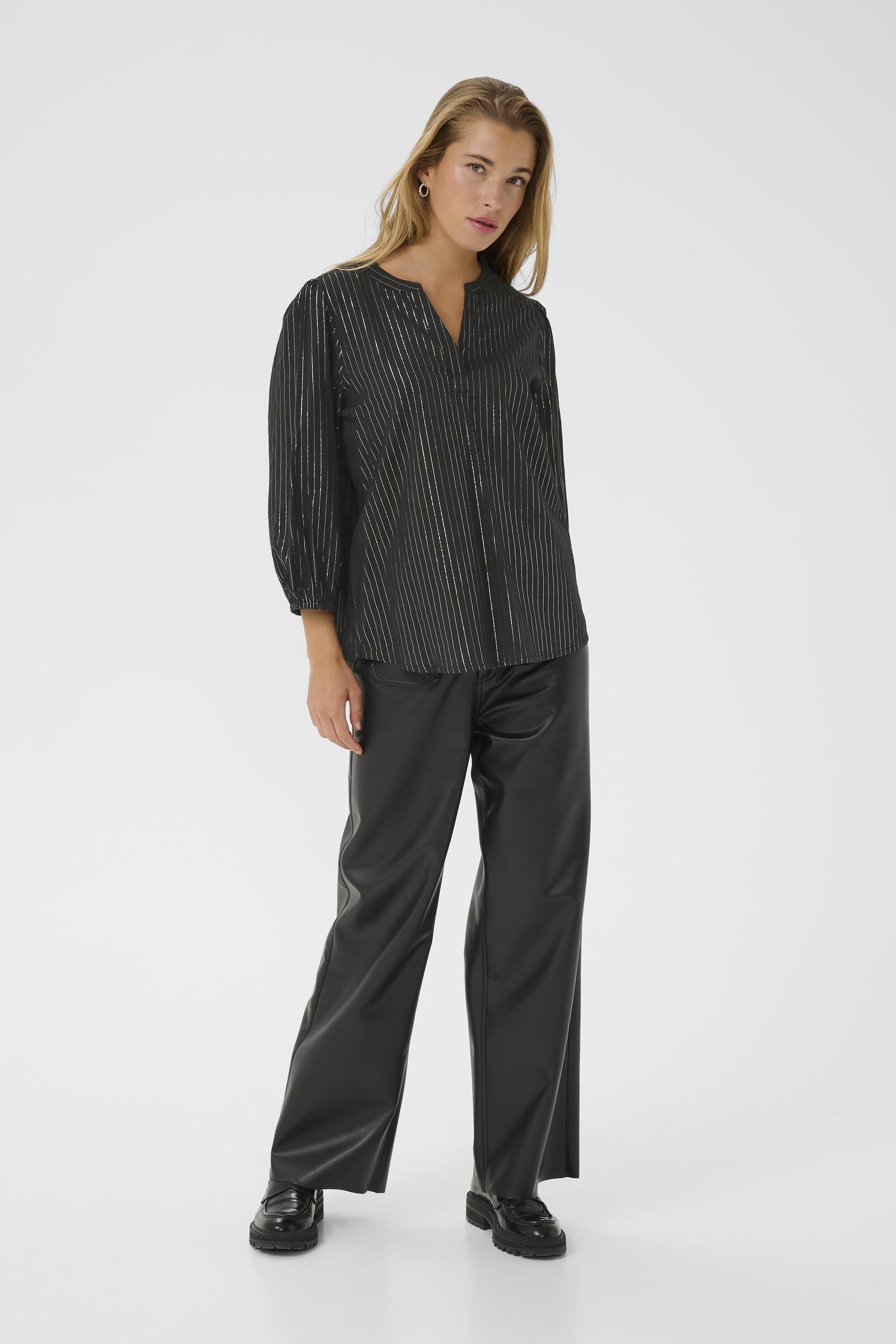 Langarm-Bluse KAluise Langarm-Bluse Regular fit black Image