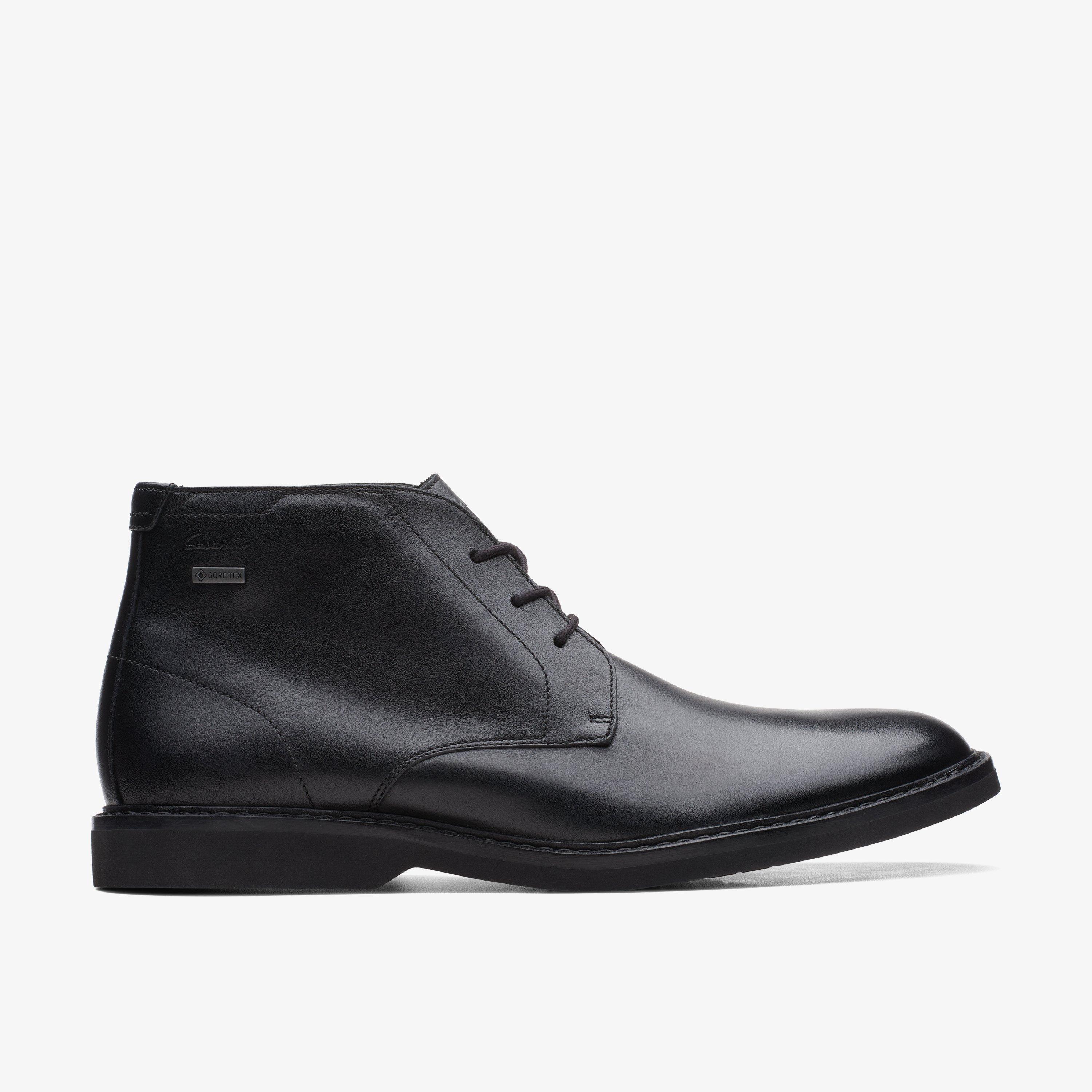 AtticusLTHiGTX schwarze Lederstiefel