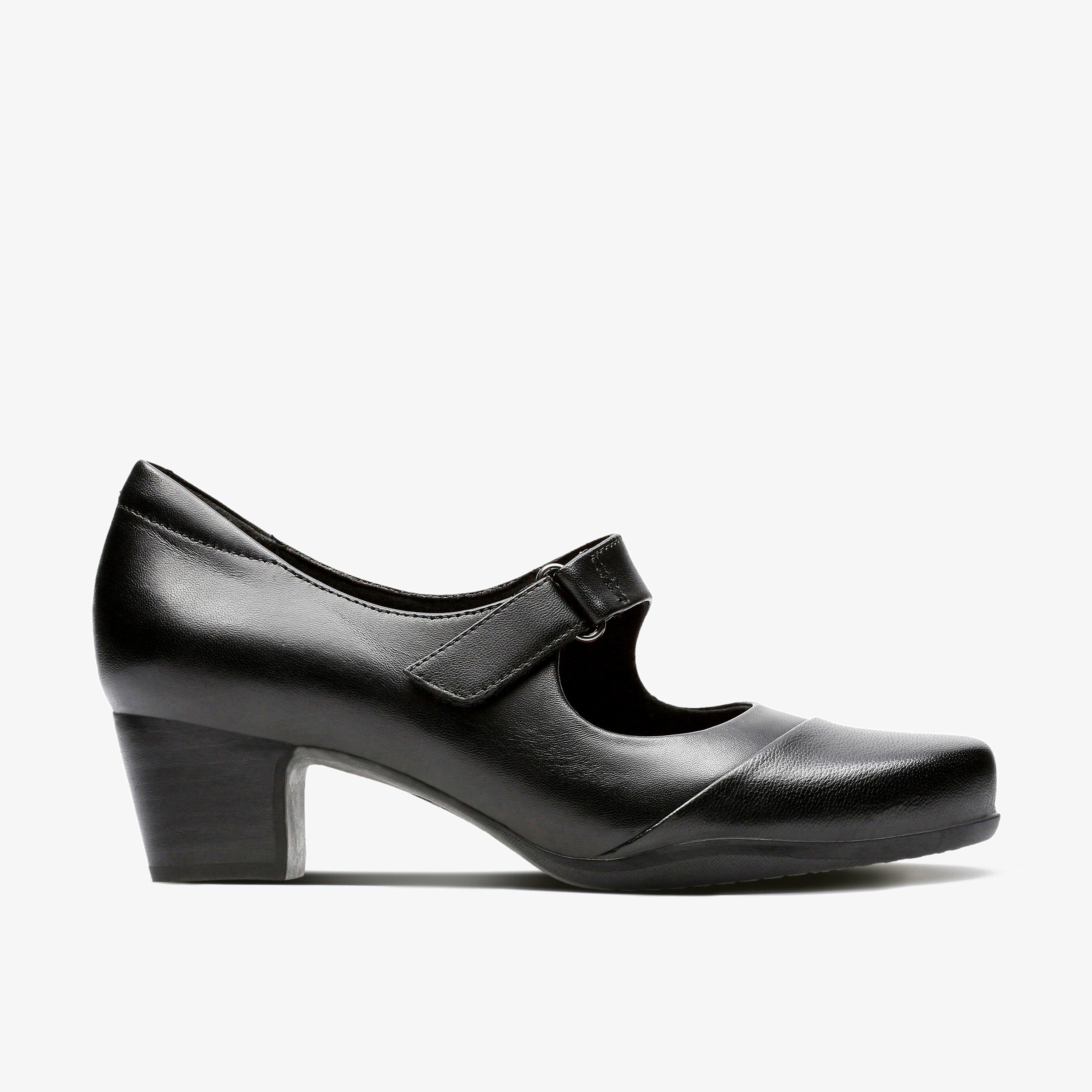 Rosalyn Wren schwarze Lederschuhe EU 38,5 / UK 5,5