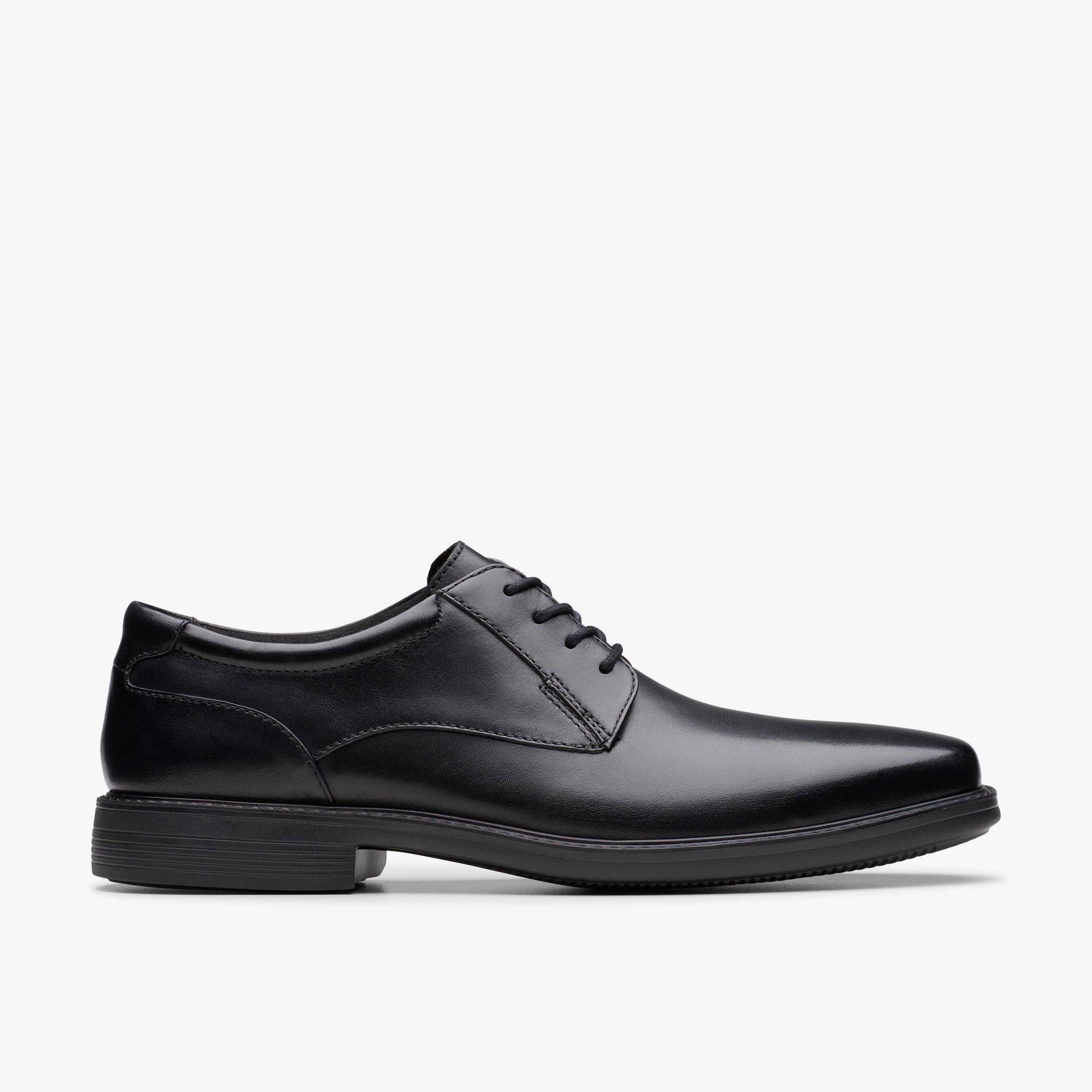 Wendell Lace II Schwarze Lederschuhe