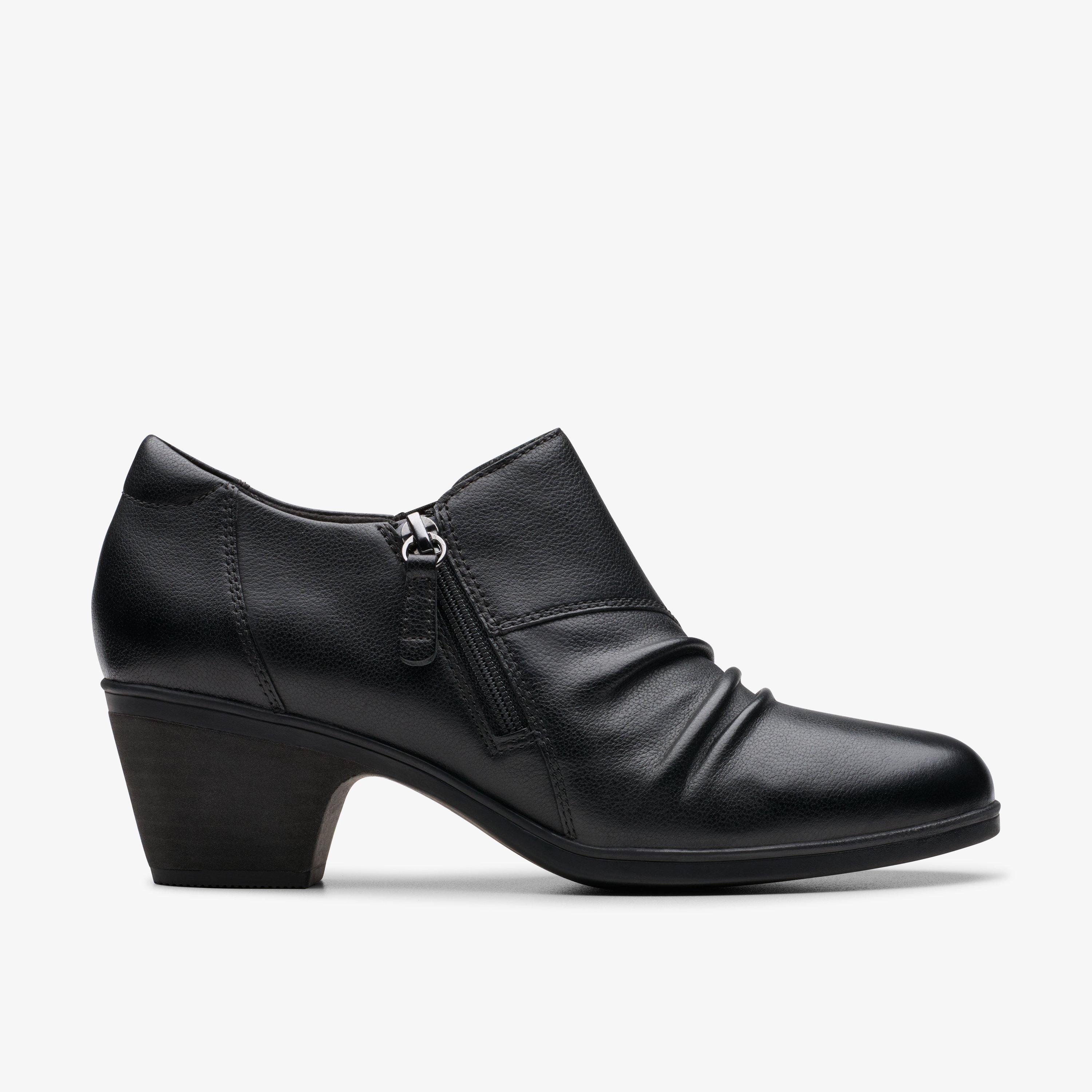 Emily2 Braley schwarze Leder Schuhe EU 38 / UK 5
