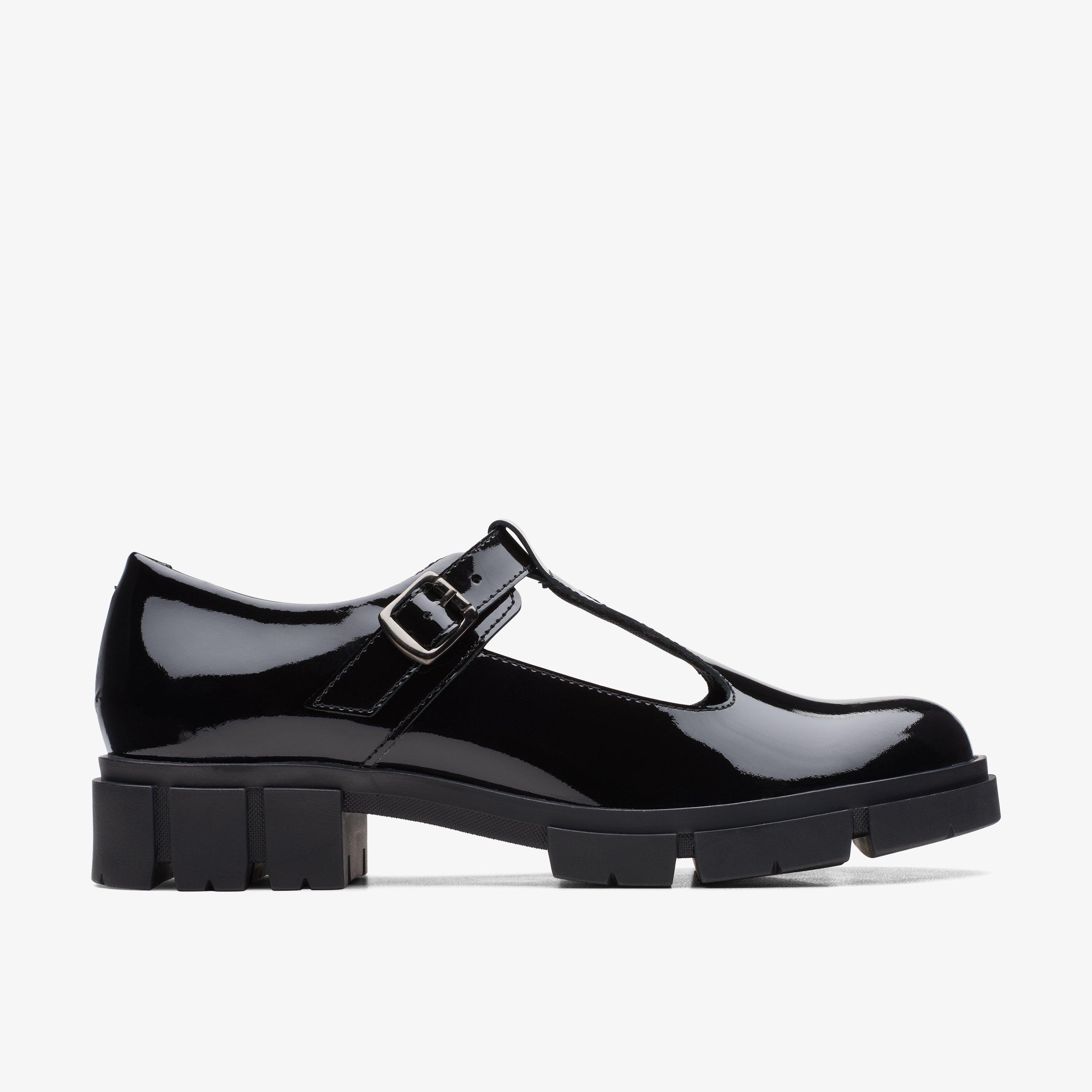 Teala Bar Schwarze Lackschuhe EU 38 / UK 5