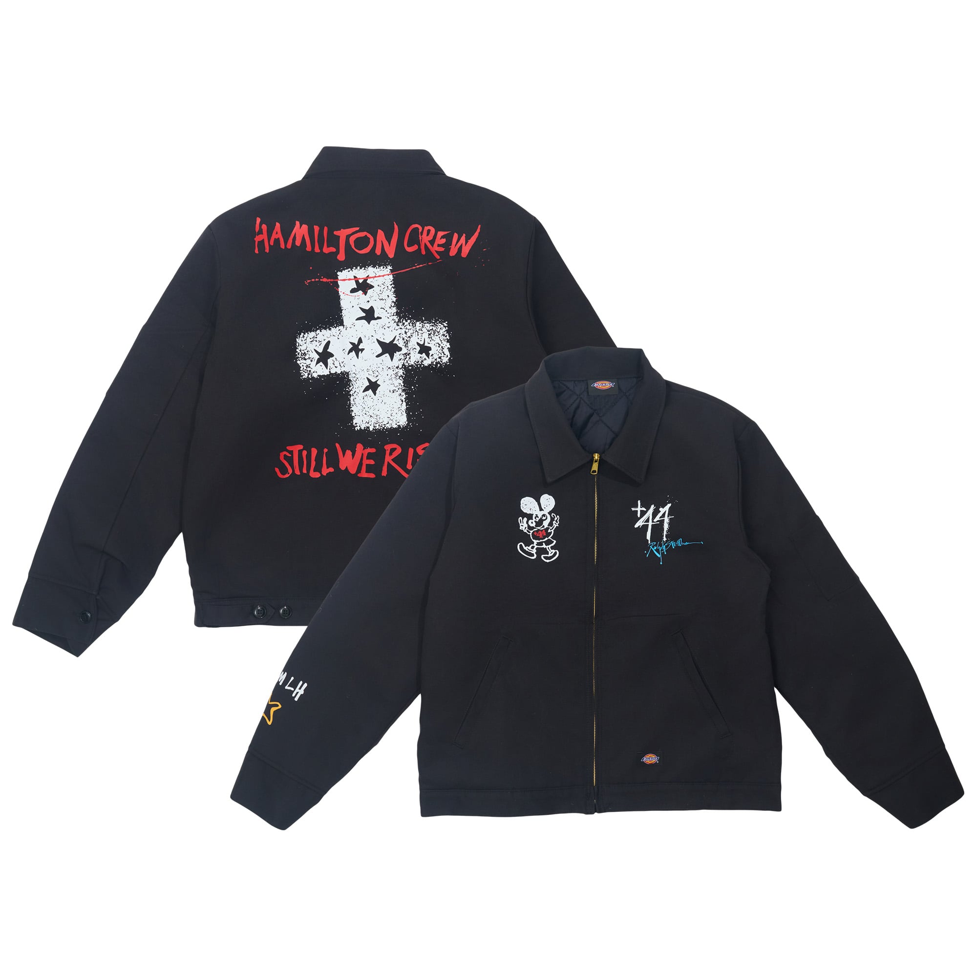 Veste matelassée zippée Steadman Stars +44 - Unisexe - Noir - unisexe Taille: M