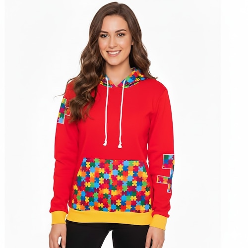 Karnevalskostüm 2026 Karneval Kapuzensweatshirt Erwachsene Damen Unisex Karneval Party Leistung Einfaches Karnevalskostüm Verkleiden Image