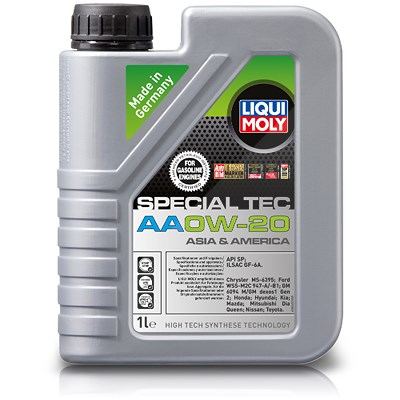 Liqui Moly 5 L MOTORÖL Special Tec AA 0W-20 [Hersteller-Nr. 9734] Image