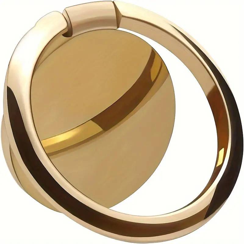 Ring Mount Ultra-Thin Rotatable Smartphone Holder Universal Metal Car Mount with Grips Waterproof Phone Ring Mount for Mobile Phones