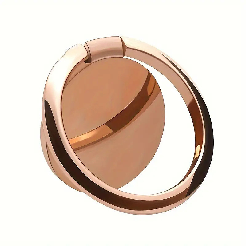 Ring Mount Ultra-Thin Rotatable Smartphone Holder Universal Metal Car Mount with Grips Waterproof Phone Ring Mount for Mobile Phones