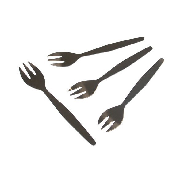 Metaltex Satz von 4 Austerngabeln - Edelstahl Image