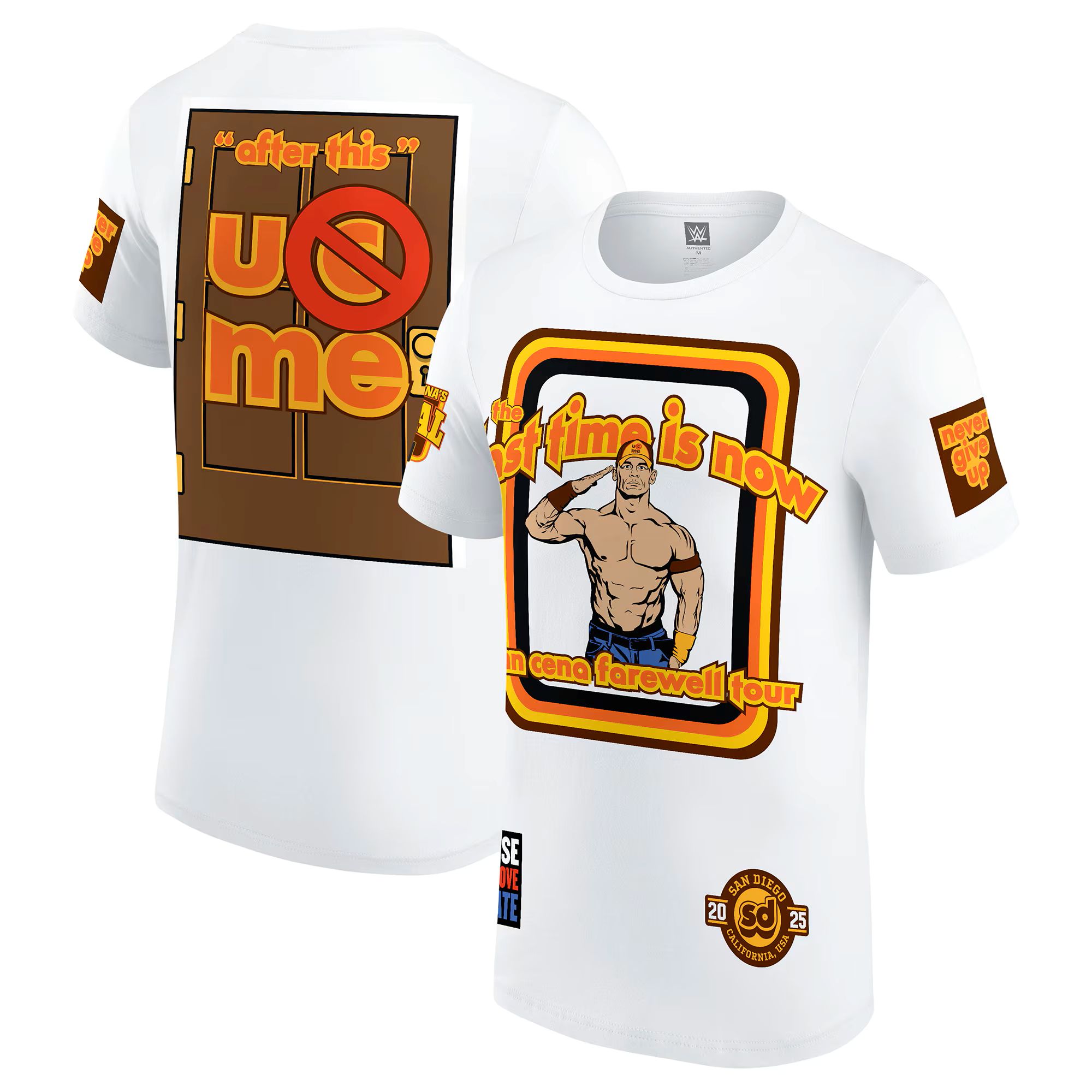 WWE John Cena Farewell 2025 San Diego T-Shirt - Jugendliche Image