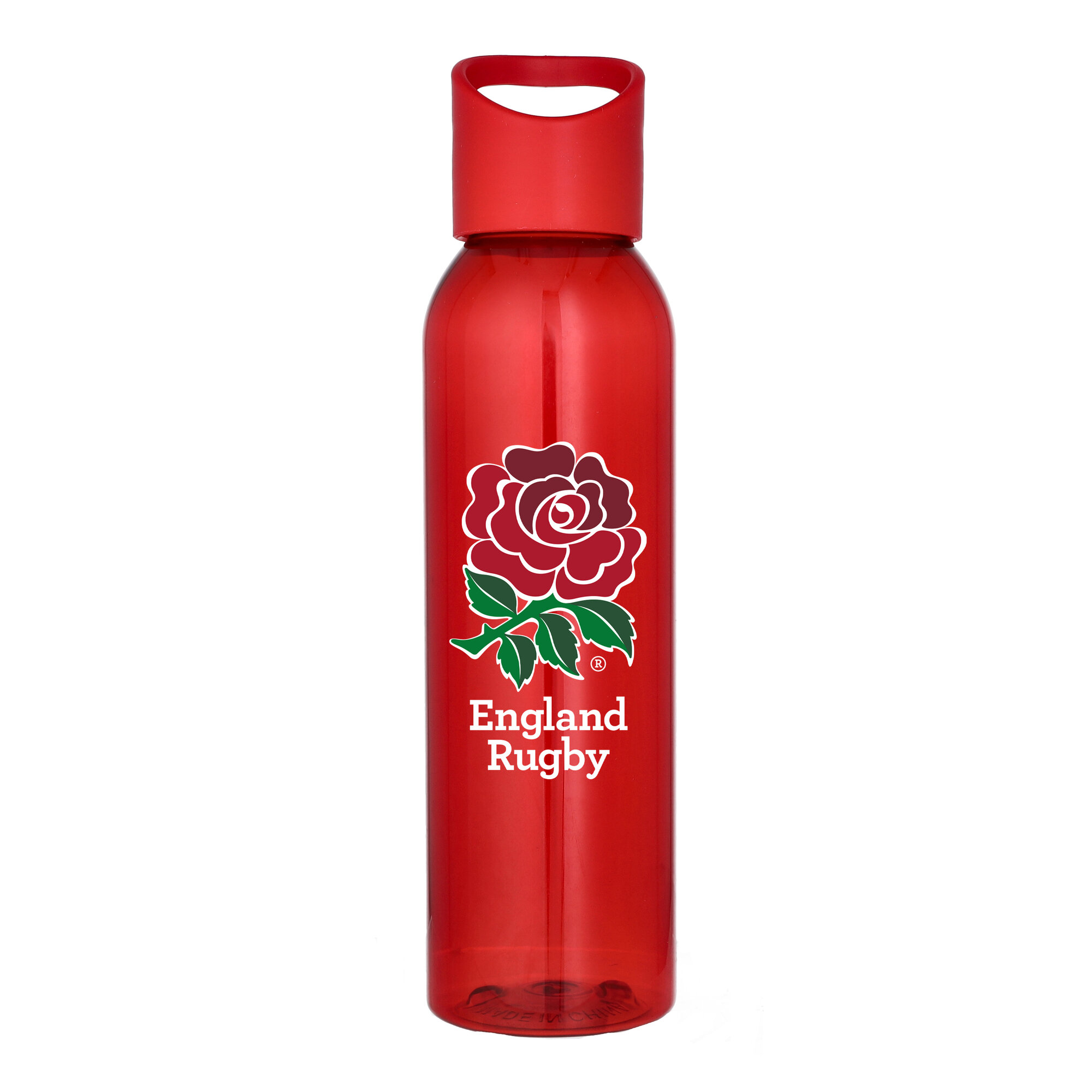 England Rugby Plastik-Trinkflasche Flasche – Rot – 650 ml Image